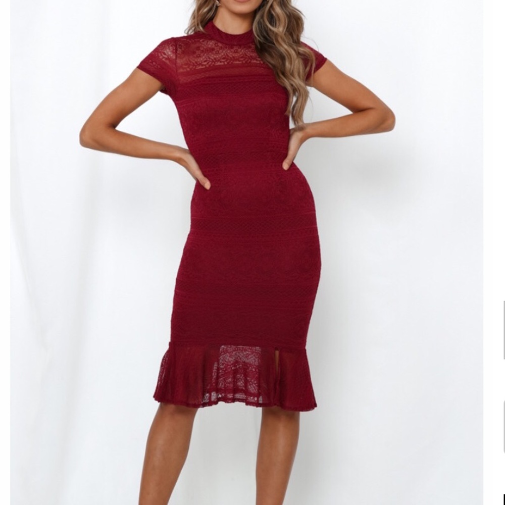 Hello Molly Midi Dress